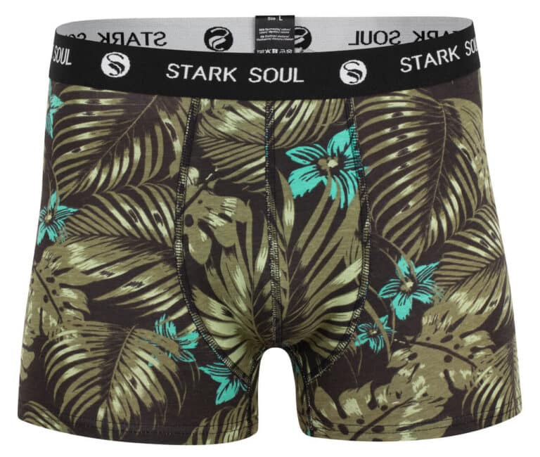 3 Par Underbukser med Aloha Design fra Stark Soul® - Bomuld