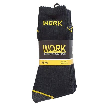 5 Par Arbejdsstrømper Bomuld - Work